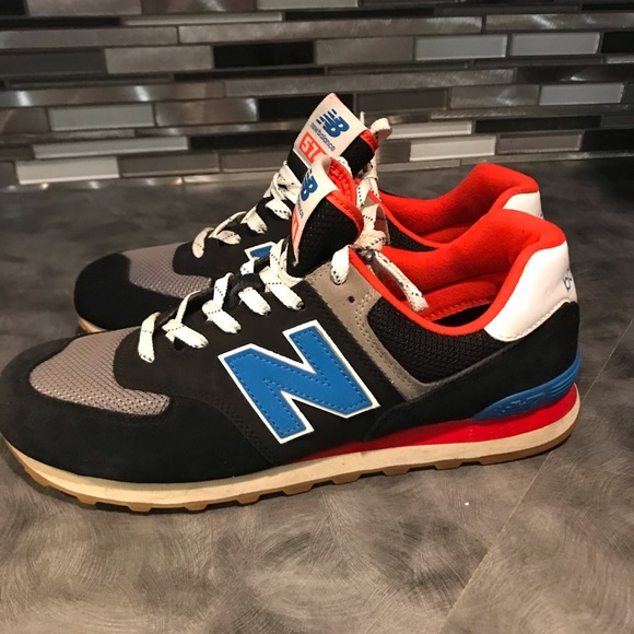 New Balance Other - Men’s New Balance 574 Core Plus Neo Classic Blue Nebula Low Top Shoes sz 10.5